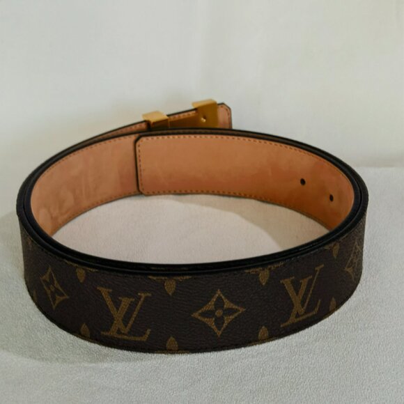 Louis Vuitton Brown Metal Belt - Picture 6 of 10